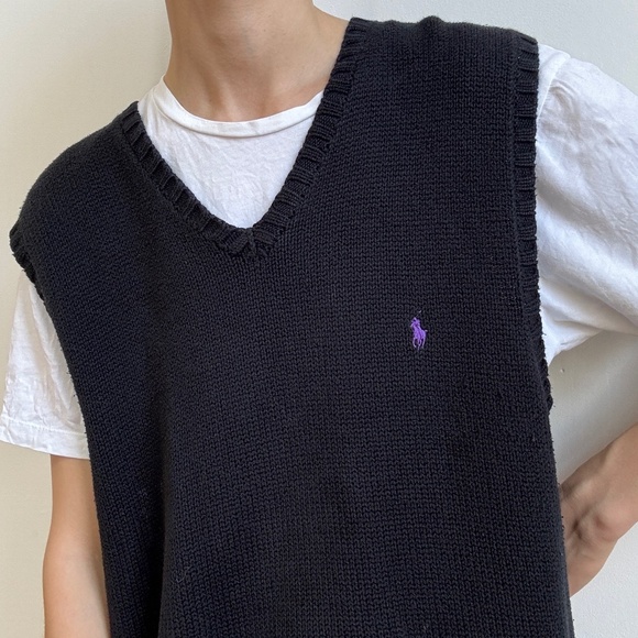 Polo Ralph Lauren Men's Black Vest